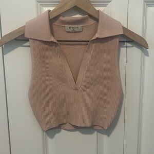 Aritzia Babson Sculp Knit Polo